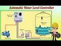 Automatic Water Level Controller How To Install Water Level Controller With Water Level Sensors