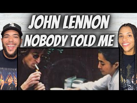 LOVED IT!| FIRST TIME HEARING John Lennon -  Nobody Told Me REACTION