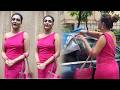 Khushi Mukherjee Distressed Over Damaged Car Teaches Manners To Society Members