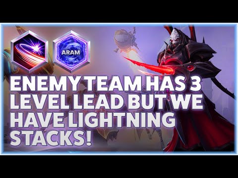 Alarak Counterstrike - ENEMY TEAM HAS 3 LEVEL LEAD BUT WE HAVE LIGHTNING STACKS! - ARAM