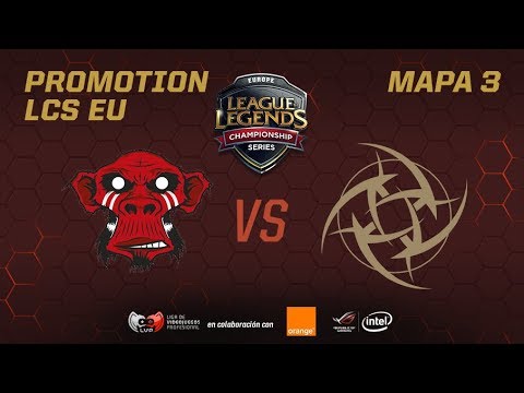 MYSTERIOUS MONKEYS VS NINJAS IN PYJAMAS - Mapa 3 - PROMOTION LCS EU - CS/LCS EU