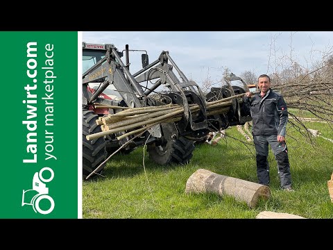 360°- schwenkbare Holzzange