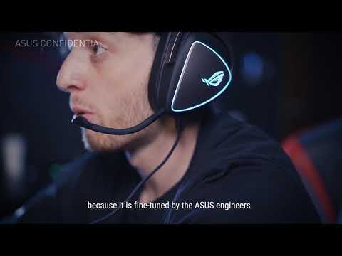 Asus Ausinės ROG Delta USB; USB-C, Juodas, Su mikrofonu video