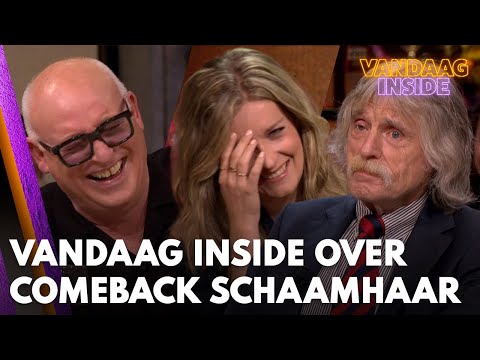 Vandaag Inside-tafel heeft grootste lol om uitspraken Johan Derksen over comeback van schaamhaar