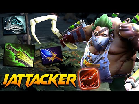Attacker Pudge Butcher King - Dota 2 Pro Gameplay [Watch & Learn]