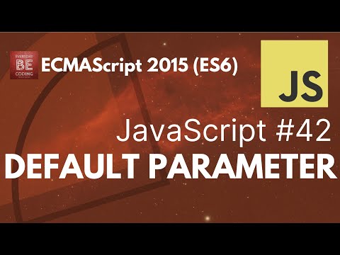 Default Parameters In Javascript