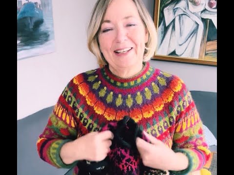 Freystil- „Floating Colorwork“, Ankündigung (für den 7.1.26, 16:00 ⏰) und Materialempfehlung🧶🫶