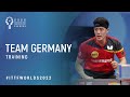 Team Germany prepping for the Quarterfinals 🔥🇩🇪 | 2022 World Team Championships Finals