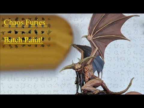 Chaotic Beasts: Furies Batch Paint