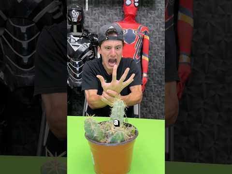 Me enterré espinas con un cactus ￼😱🌵