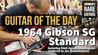 Video thumbnail for Guitar of the Day: 1964 Gibson SG Standard in Heritage Cherry finish | Norman's Rare Guitars by Normans Rare Guitars
