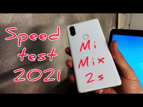 Xiaomi mi mix 2s speed test in 2021