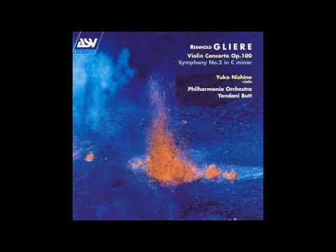 Reinhold Glière completed Lyatoshinsky : Concerto in G minor for violin & orchestra Op. 100 (1956)
