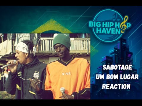 Americans First Time Reaction to Sabotage 'Um Bom Lugar' 🔥🎤 REAL RAP NEVER DIES! 🎤