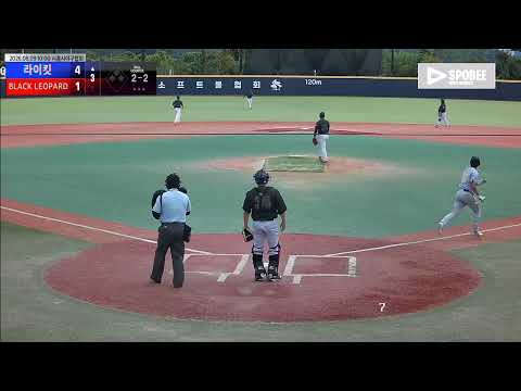 BLACK LEOPARD vs 라이킷 경기 영상 | 8/9 (에코피아야구장)