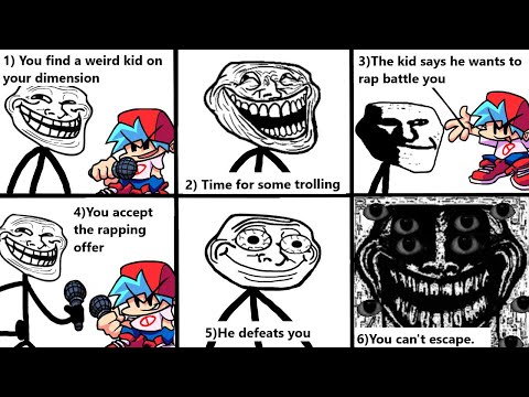 Friday Night Funkin'VS TROLLFACE/TROLLGE FULL WEEK FNF MOD