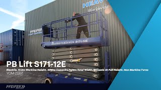 PB LIFT S171-12E Electric, 17.3m Working Height, 400k scissor lift for sale - Image 4 | Machineryline KE PB LIFT S171-12E Electric, 17.3m Working Height, 400k scissor lift | Image 4 - Machineryline