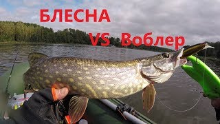 Блесна или воблер что лучше
