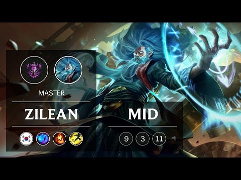 Zilean Mid vs Twisted Fate - KR Master Patch 9.2