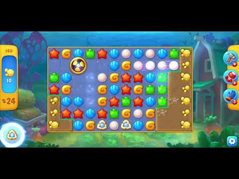 Fishdom - Level 140 - How to complete