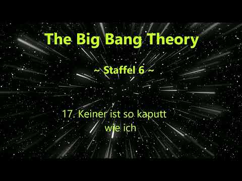 The Big Bang Theory ~Staffel 6~ F 17 - 20 ,tonspur ,einschlafen