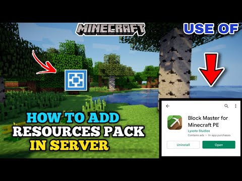 How to Add behaviour and  resources pack in Minecraft servers || how to become operator in server 🤔