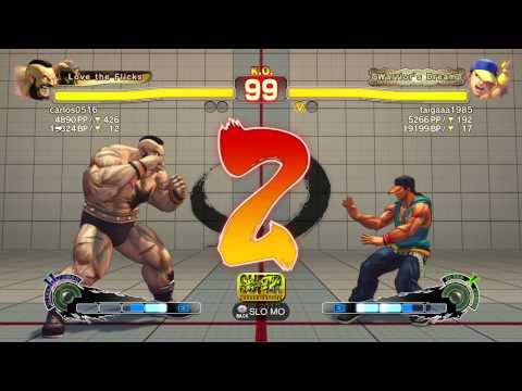 SSFIVAE~ Zangief (carlos0516) vs.  Yun (taigaaa1985) HD