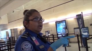 TSA 1st Amendment Audit, Ontario International Airport