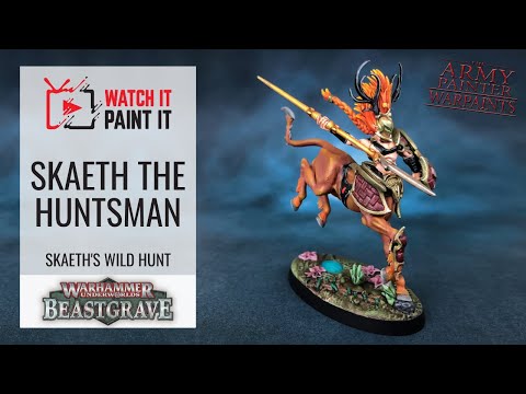Warhammer Underworlds : Beastgrave - Painting Skaeth the Huntsman with Army Painter Warpaints