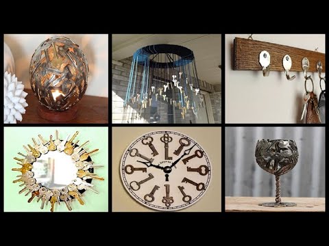 30+ Amazing Repurpose Old Keys Art and Craft Ideas.