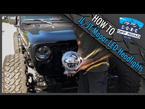 Jeep JL/JT LED Headlight Upgrade