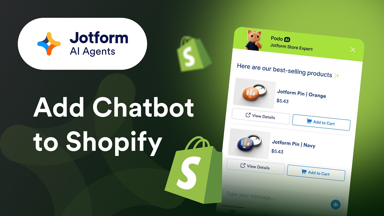 How to Add a Free AI Chatbot to Shopify video thumbnail