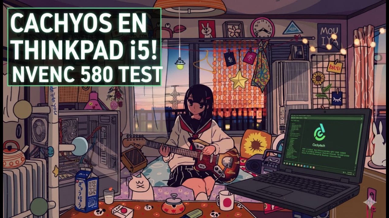 Café Con Linux  ¿Vuela CachyOS en un i5 de hace 15 años? + Streaming con Drivers Nvidia 580 😎