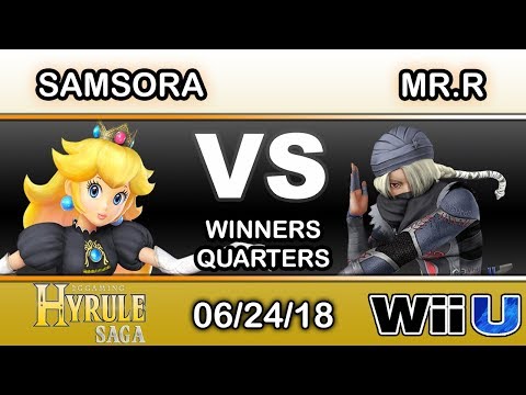 Hyrule Saga - Samsora (Peach) Vs. BC | Mr.R (Sheik) Winners Quarters - Smash 4