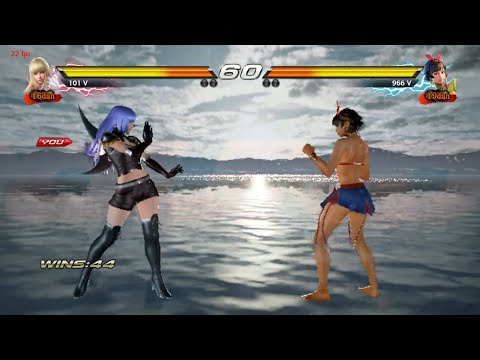 48 Lili Rochefort Hair Color VS Josie - Tekken 7 ( Uchiha x24 ) Gameplay PC