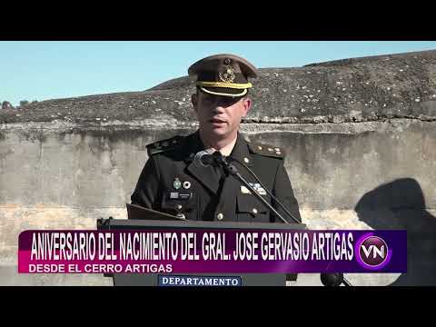 Acto 19 de junio en Cerro Artigas.