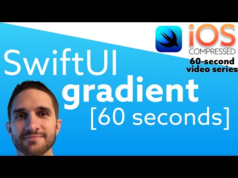 a SwiftUI Gradient in 60 seconds! thumbnail