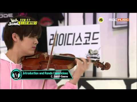 [LIVE_HD] 141007 B.I.G Benji 벤지 Play Violin @Idol School