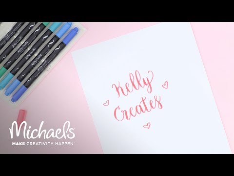 Hand Lettering with Kelly Creates | Michaels