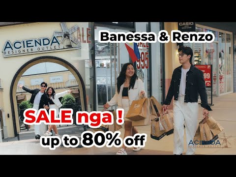 Banessa Raya & Renzo Baraquio's First Time in Acienda Designer Outlet