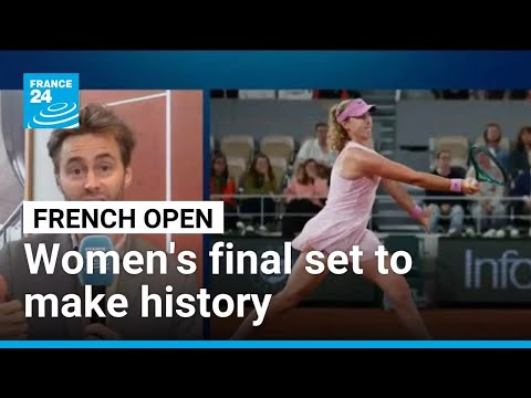 French Open women's final set to make history as Chwalinska faces Andreeva