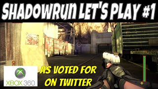 Shadowrun Xbox 360 LP