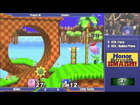 Little Turtle (Kirby) |vs| CPU (Sanic) Project M (3.6)