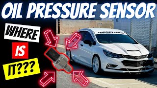 Cruze Oil Pressure Sensor Location