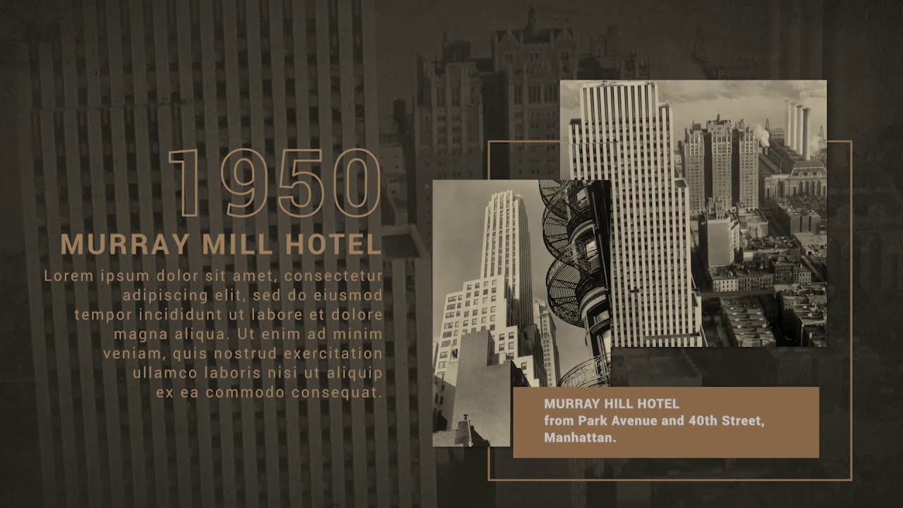 Z-Day History Slideshow Premiere Pro Template