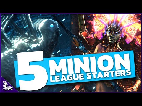 TOP 5 MINION LEAGUE STARTERS FOR 3.17 | Path of Exile Archnemesis