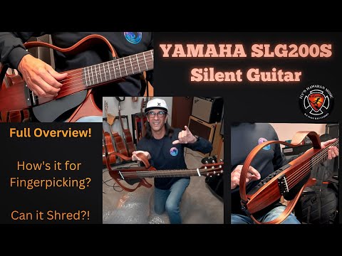 Yamaha SLG200S Silent Guitar- An Acoustic for Beginners, Pros and Travel!