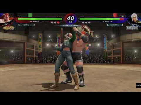 Wolf Hawkfield "Droppin' 'em on They Heads" vol. 1 Reverse Brainbuster throw combos vf5us vfes