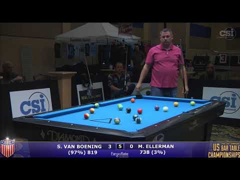 2017 US Bar Table Championships 8-Ball: Shane Van Boening vs Mitch Ellerman