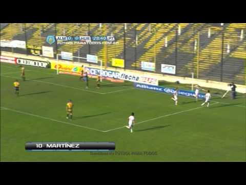 Gol de Martínez. Alte Brown 0 - Huracán 1. Torneo Primera B Nacional. Fútbol Para Todos.